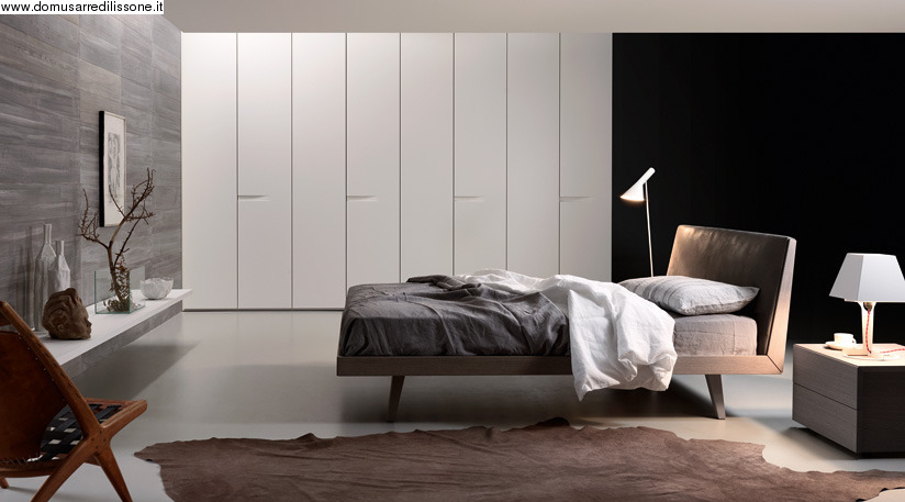 Armadio battente vela e letto modello Febo